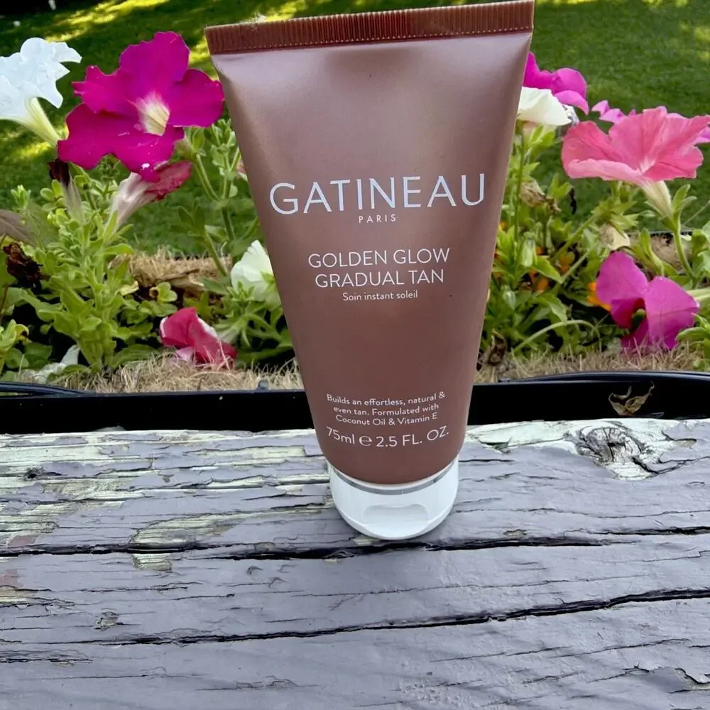 Gatineau Paris Golden Glow Gradual Tan 75ml Self Tanner Coconut Oil Vitamin E